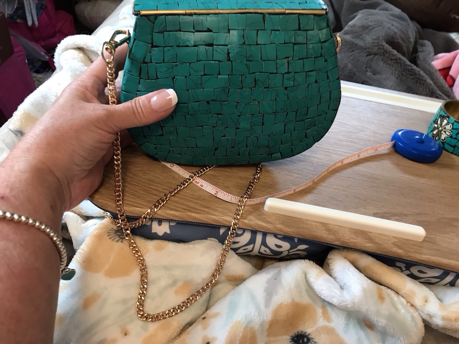Ramla Handmade Purse Plus Bracelet!