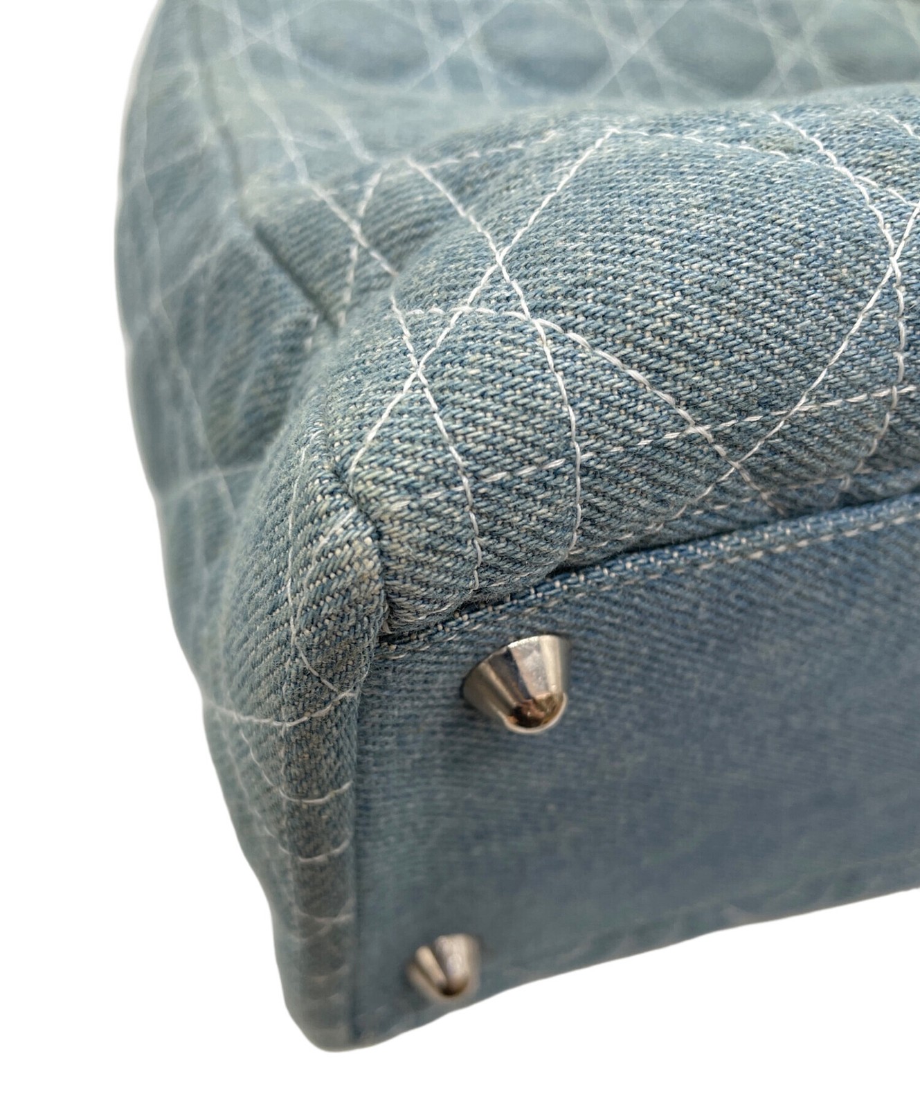 Christian Dior Cannage Indigo Bag #TFB1450