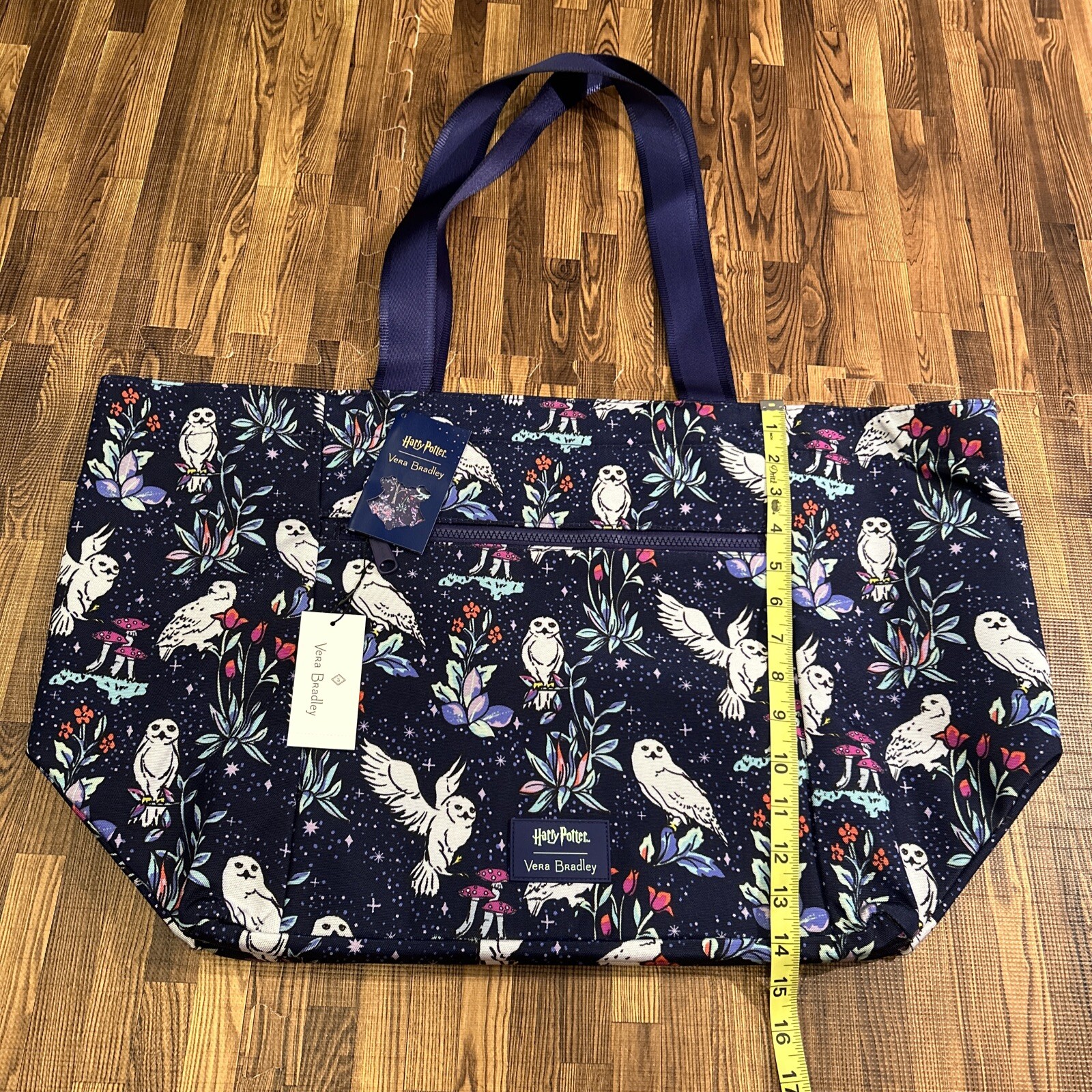 Vera Bradley Harry Potter Forbidden Forest ReActive Drawstring Family Tote Bag
