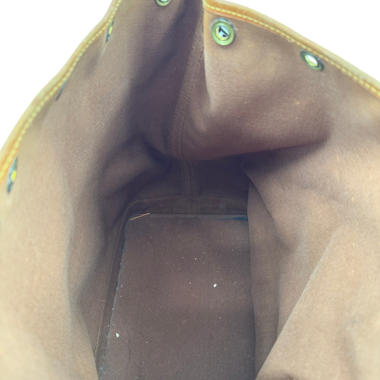 LOUIS VUITTON Noe GM Monogram Canvas Brown Drawstring Bucket Shoulder Bag M42224