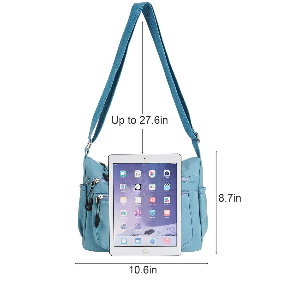 Womens Shoulder Bag Cross Body Waterproof Messenger Handbag Bag Purse Wallet new