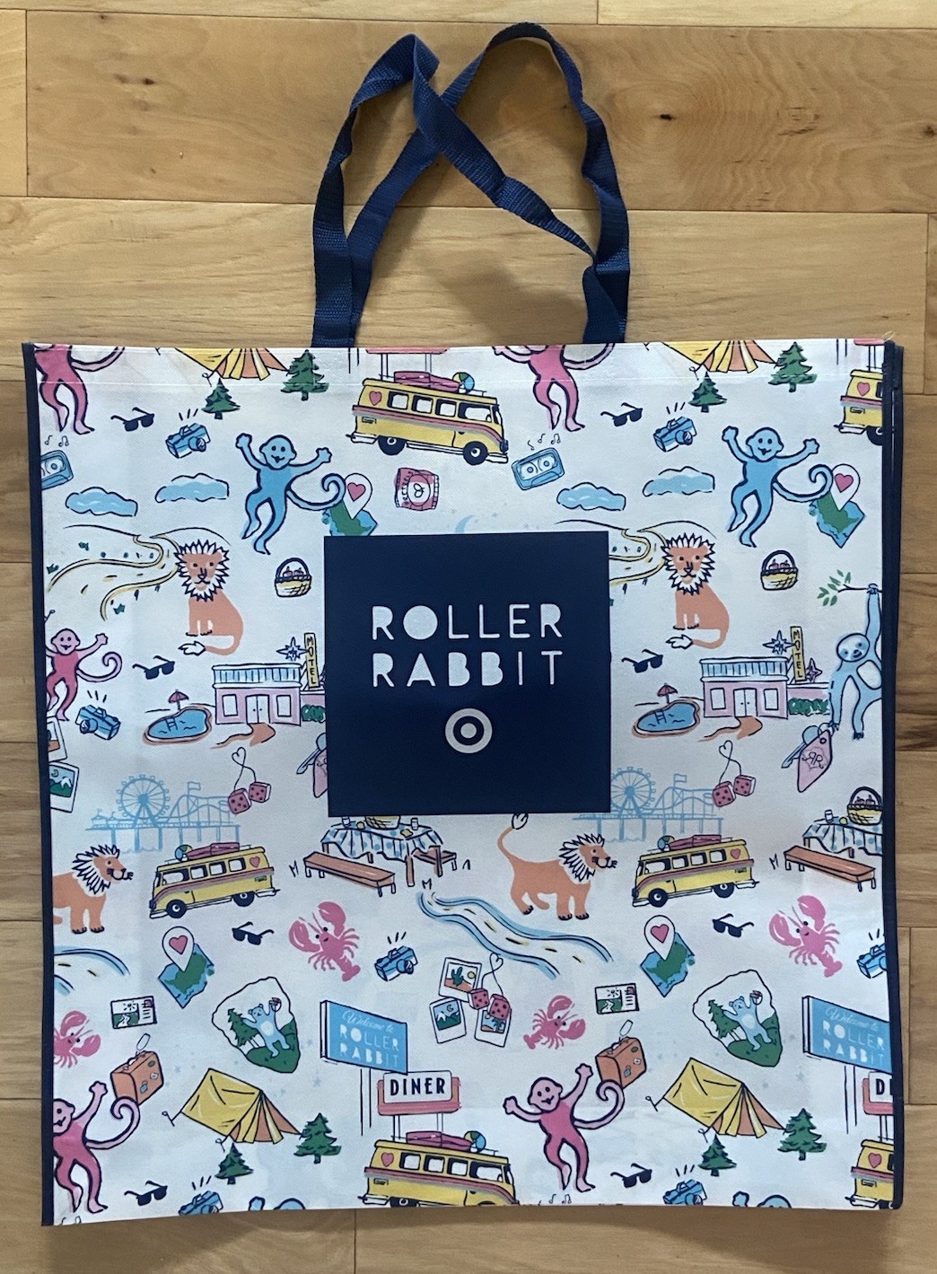 Roller Rabbit x Target Exclusive Shopping Bag IN HAND 3/7/2026 Give Away Tote
