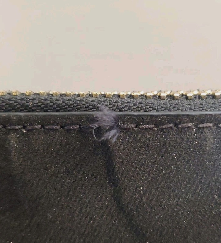 Kate Spade Lola Joeley Black Glitter Penny Double Handle Large Hand Bag