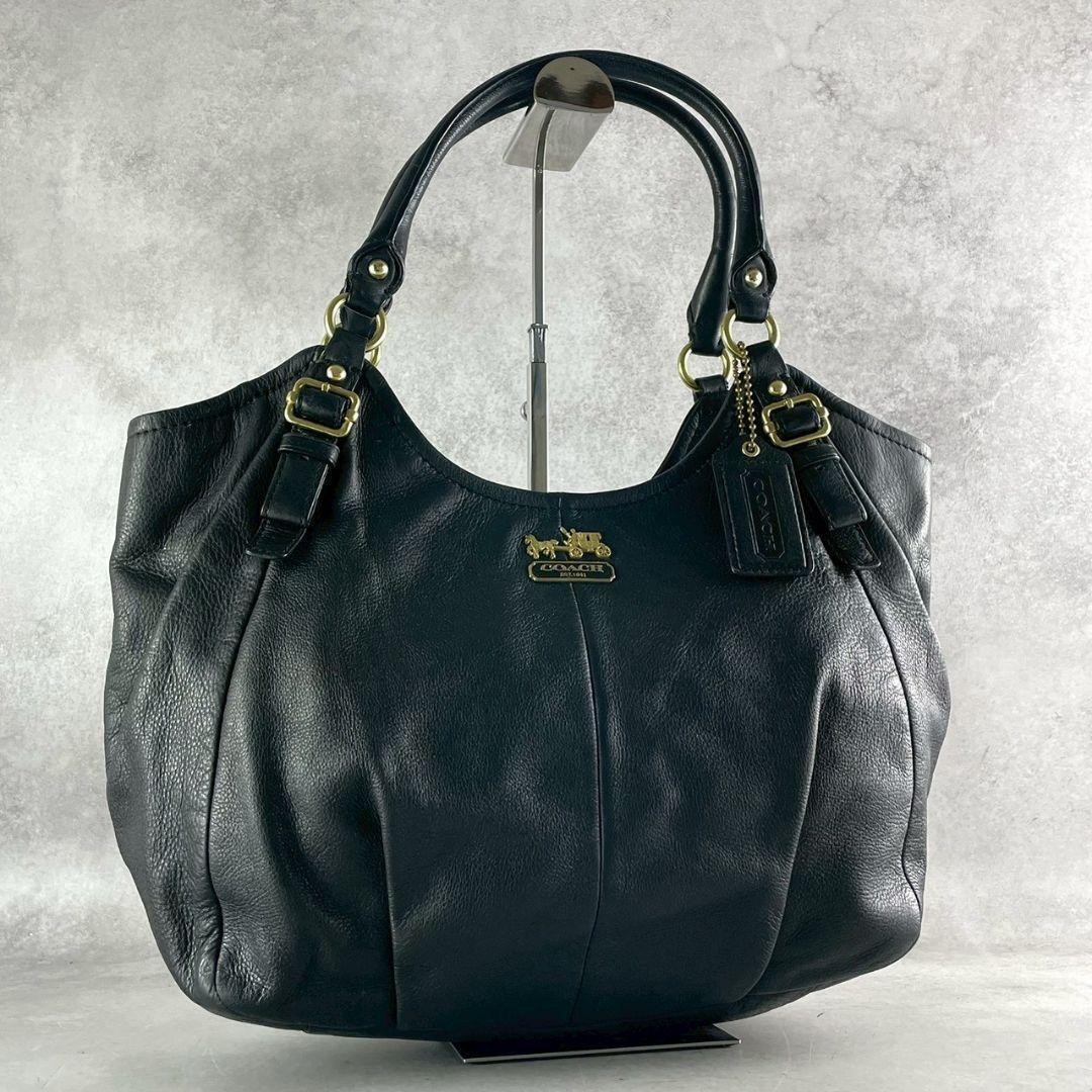 vintage coach madison shoulder bag black