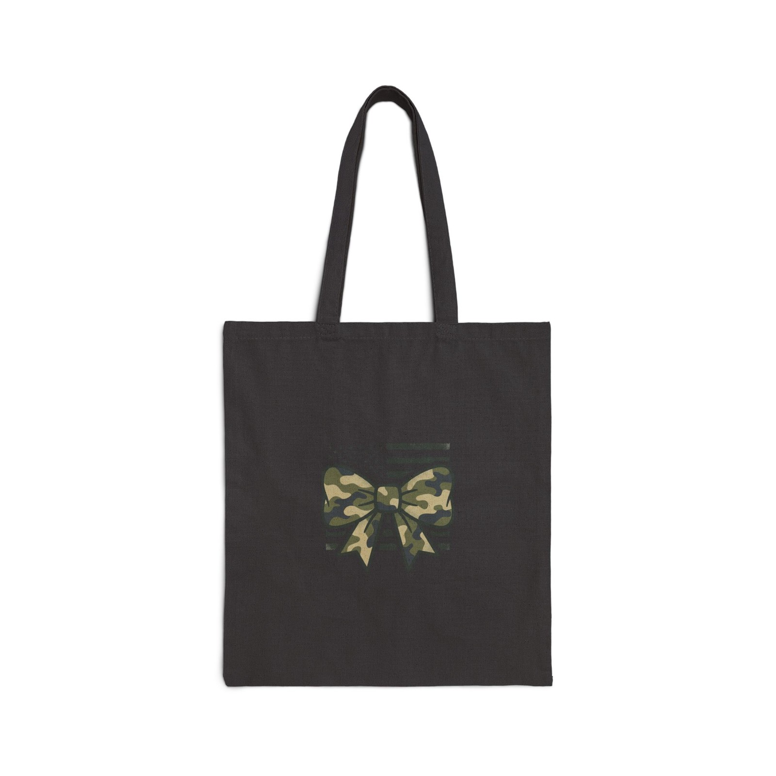 Faith & Freedom Camo Bow Tote | Patriotic, July 4th, vintage Americana
