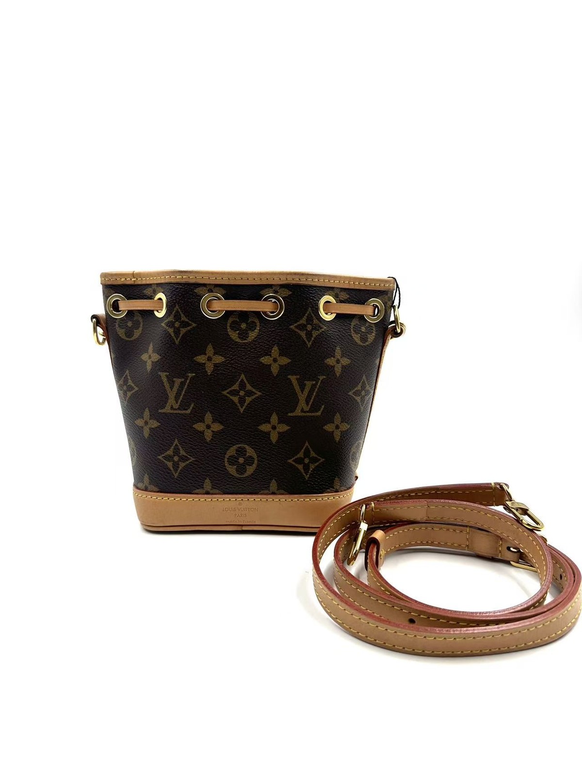 HJ Louis Vuitton Monogram canvas Nano Noé Bag