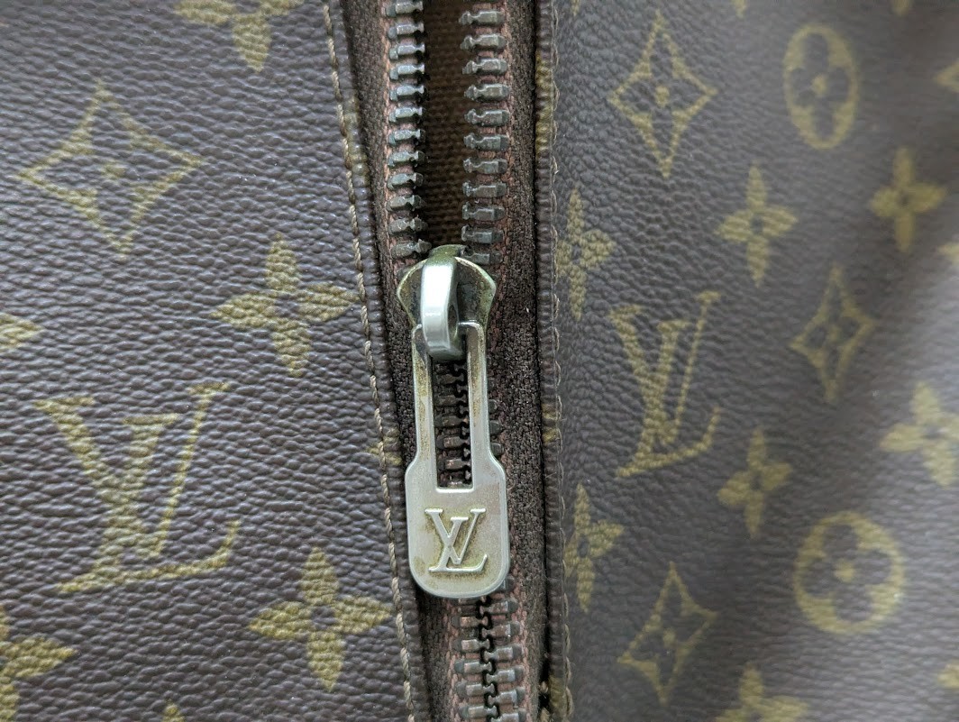 LOUIS VUITTON Monogram Sac de Golf Bag Club Head Cover Brown M58220 Vintage Auth