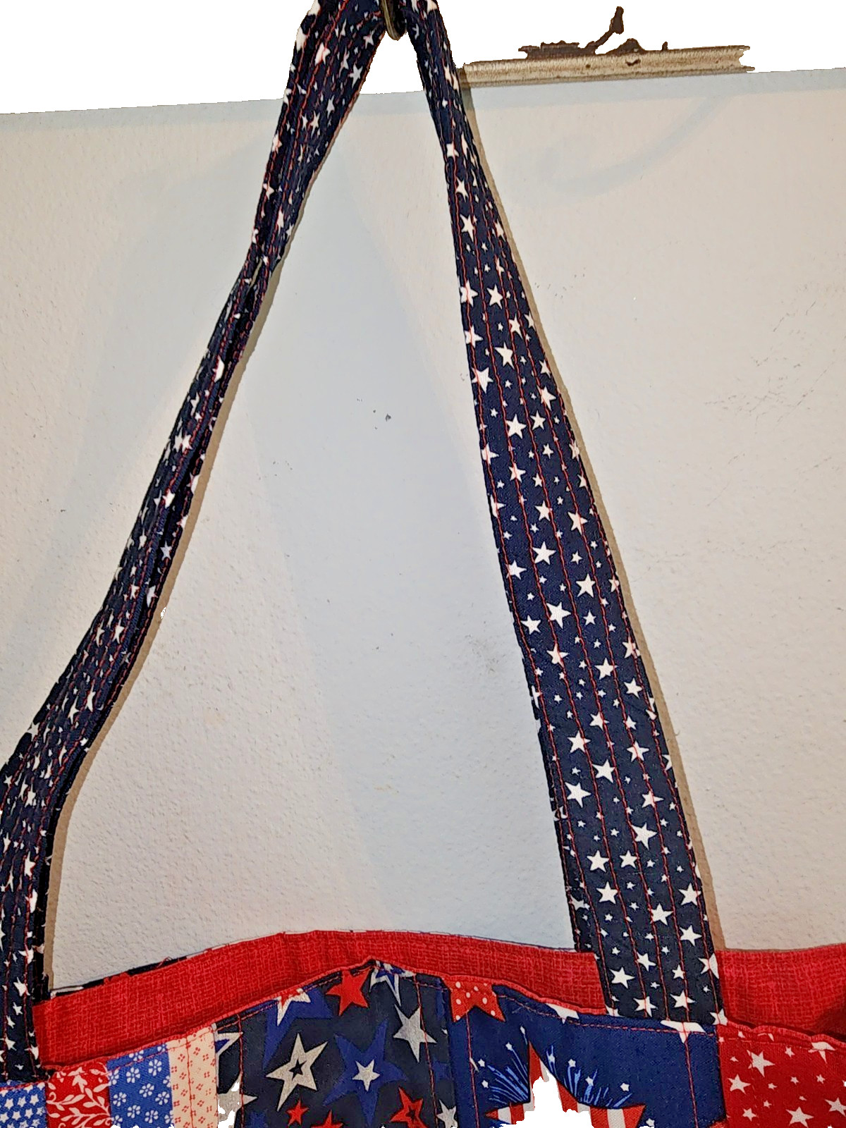 Reversible 4th of July Tote Bag – Handmade – Washable Shoulder Bag – USA Patriot