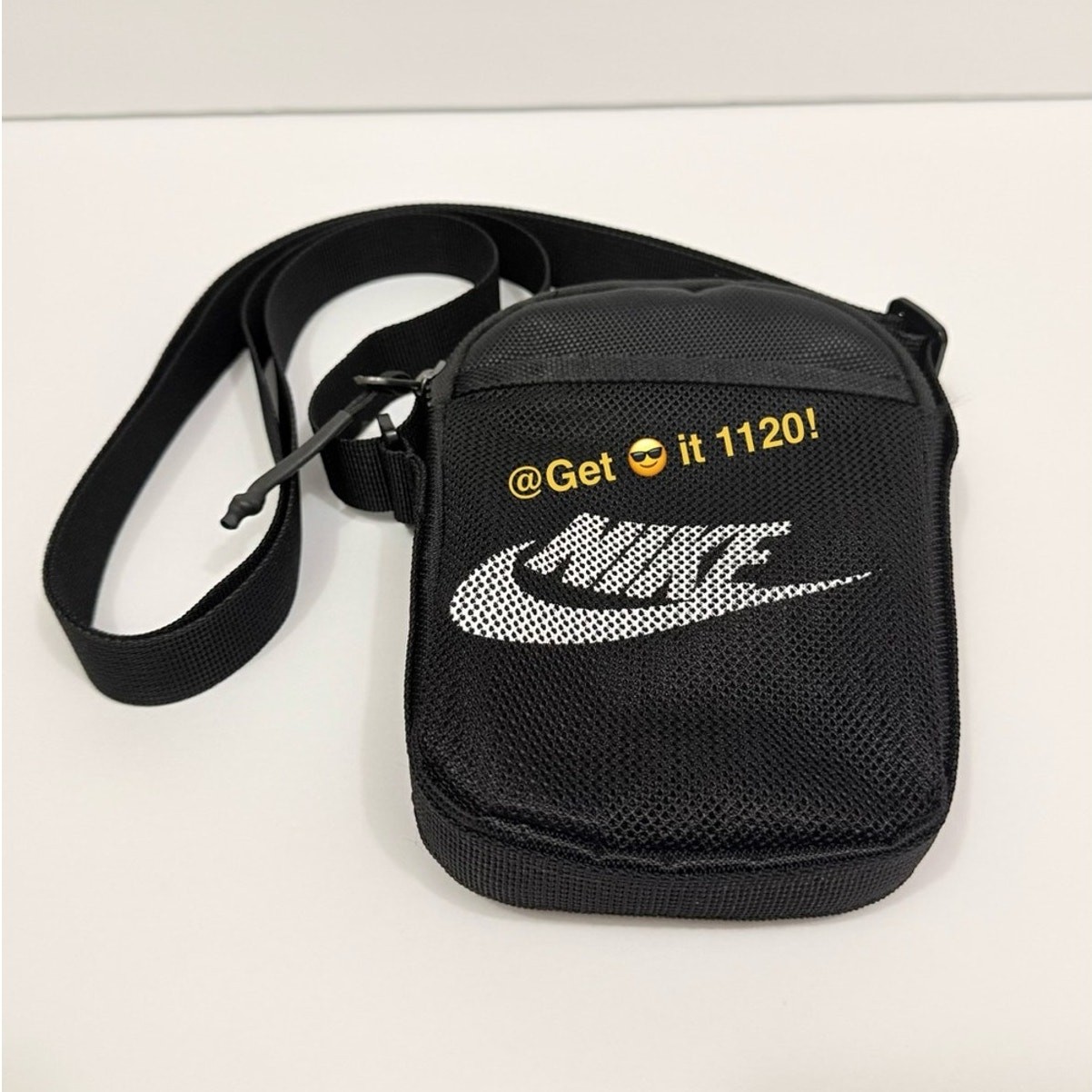 Nike Heritage Crossbody Bag (Small 1L) BA5871-010 Black | White