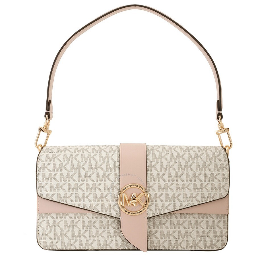 Michael Kors Greenwich Medium Logo Shoulder Bag 194900930960