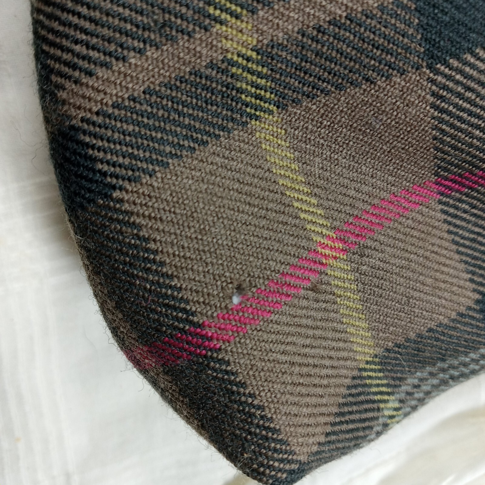 Harris Tweed *Catherine Aitken* WOOL Bag SCOTLAND 7.5 X 10″