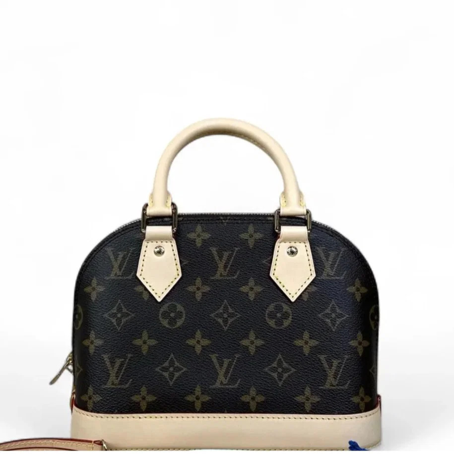 Louis Vuitton Alma Bb Brown Beige Monogram (dh071426h8r)