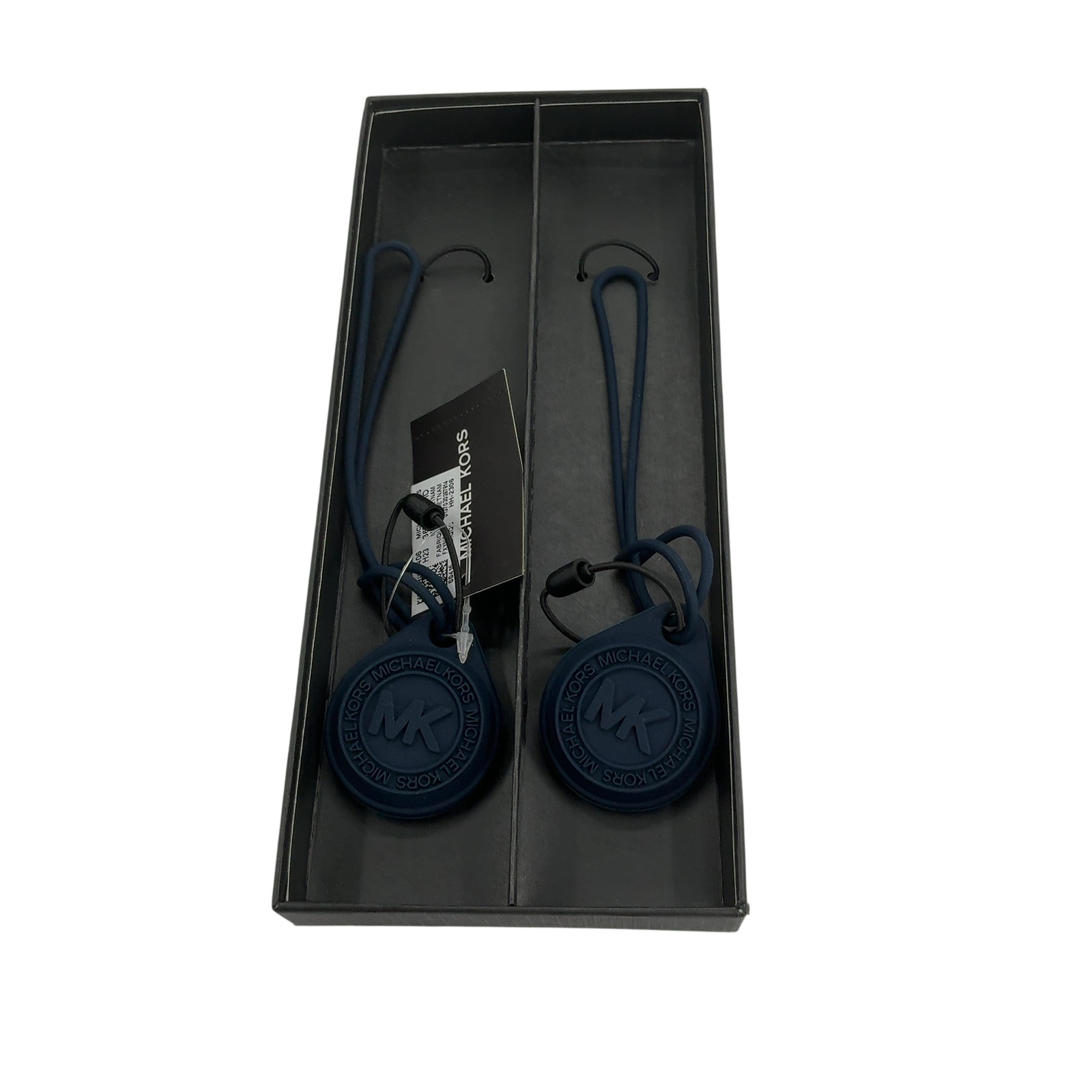 Michael Kors Home Set OF 2 Air Tag Cover Bx Blue OS