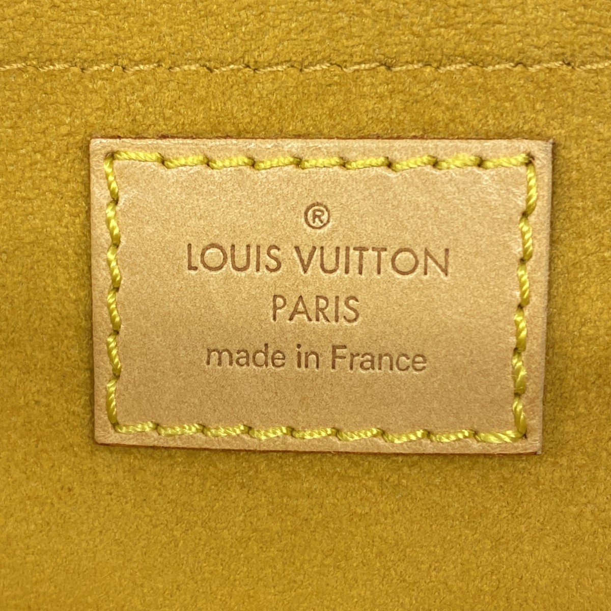 Auth [6gd4950] LOUIS VUITTON Tote Bag Monogram denim Flat shopper M95018 Blu…
