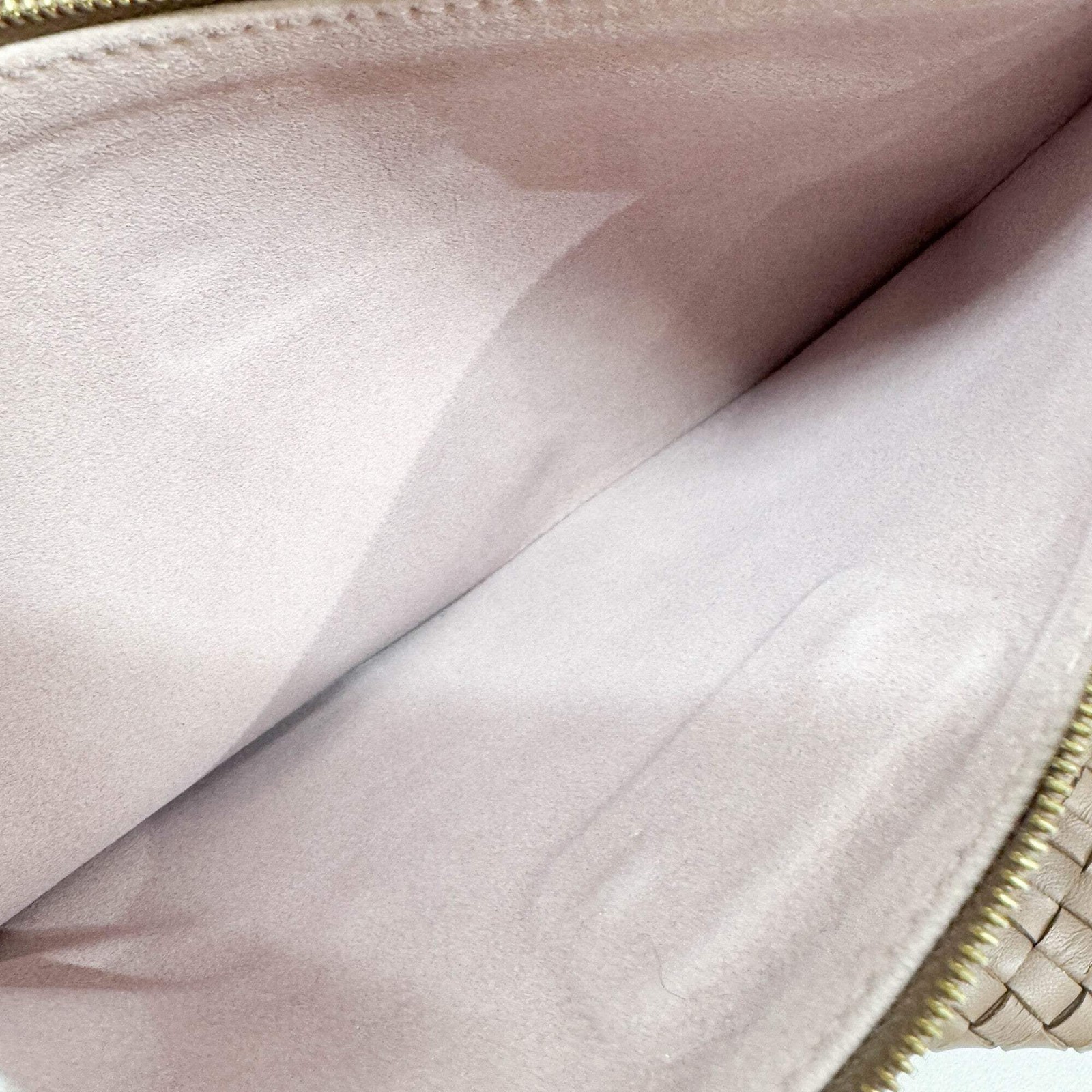 BOTTEGA VENETA Cabat Intrecciato Mauve Pink Tote Bag