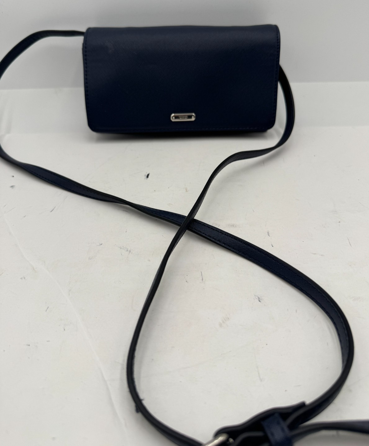 Chaps Women’s Handbag Navy Blue Inner Pocket Adjustable Strap Crossbody Bag