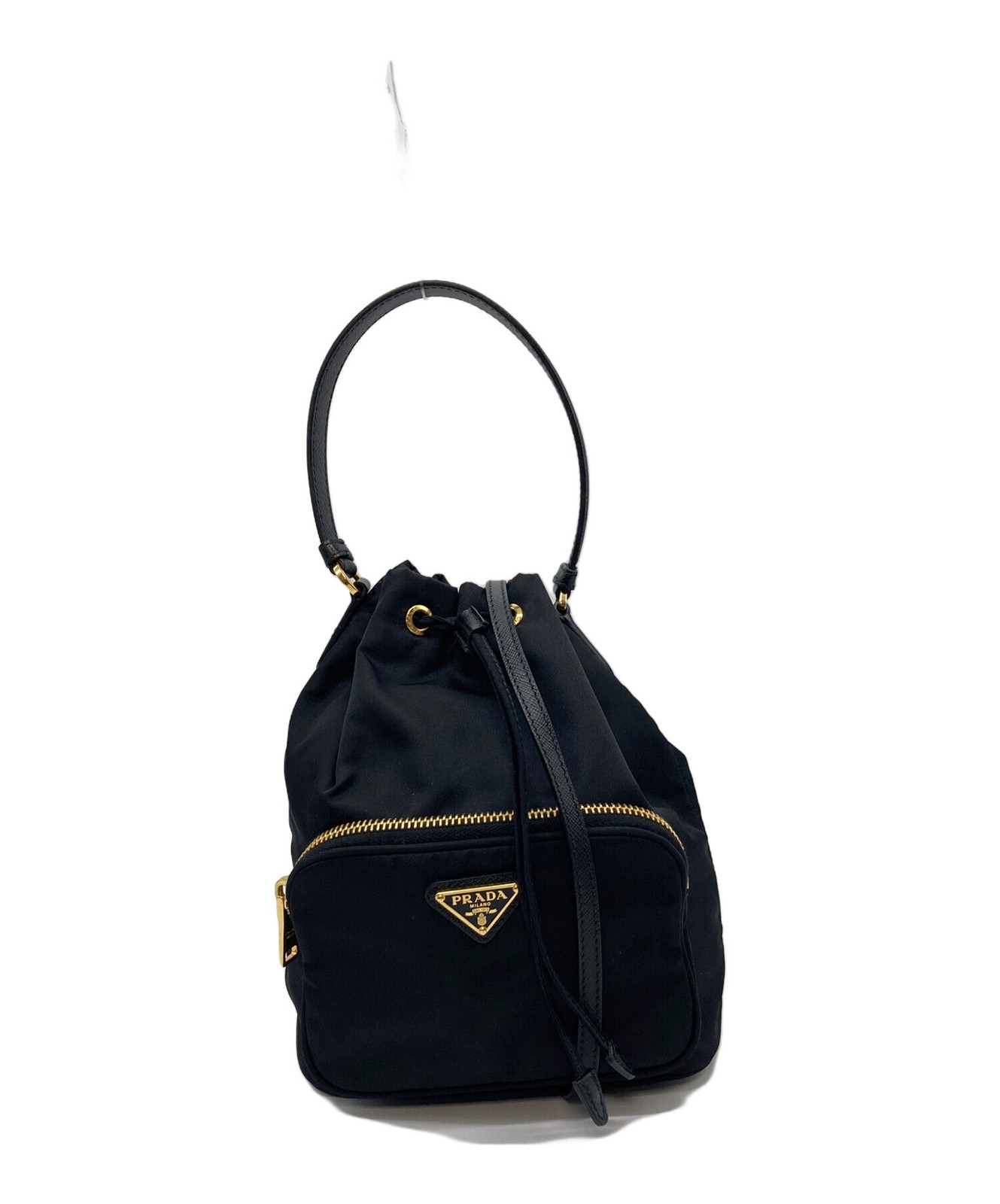 Prada RE-NYLON 1BH038 Black Shoulder Bag #TFB1291