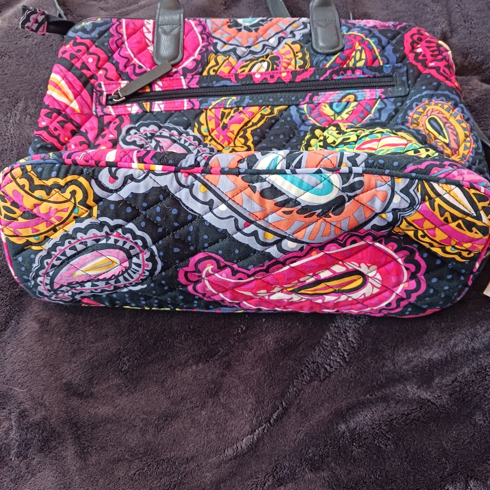 Vera Bradley Twilight Paisley Casual Purse Adustable/Removable Strap