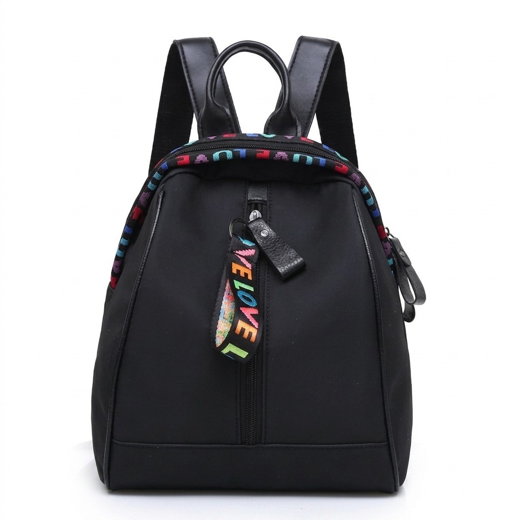 Mini Backpack for Women & Teens, Small Lightweight Oxford Cloth Shoulder Bag