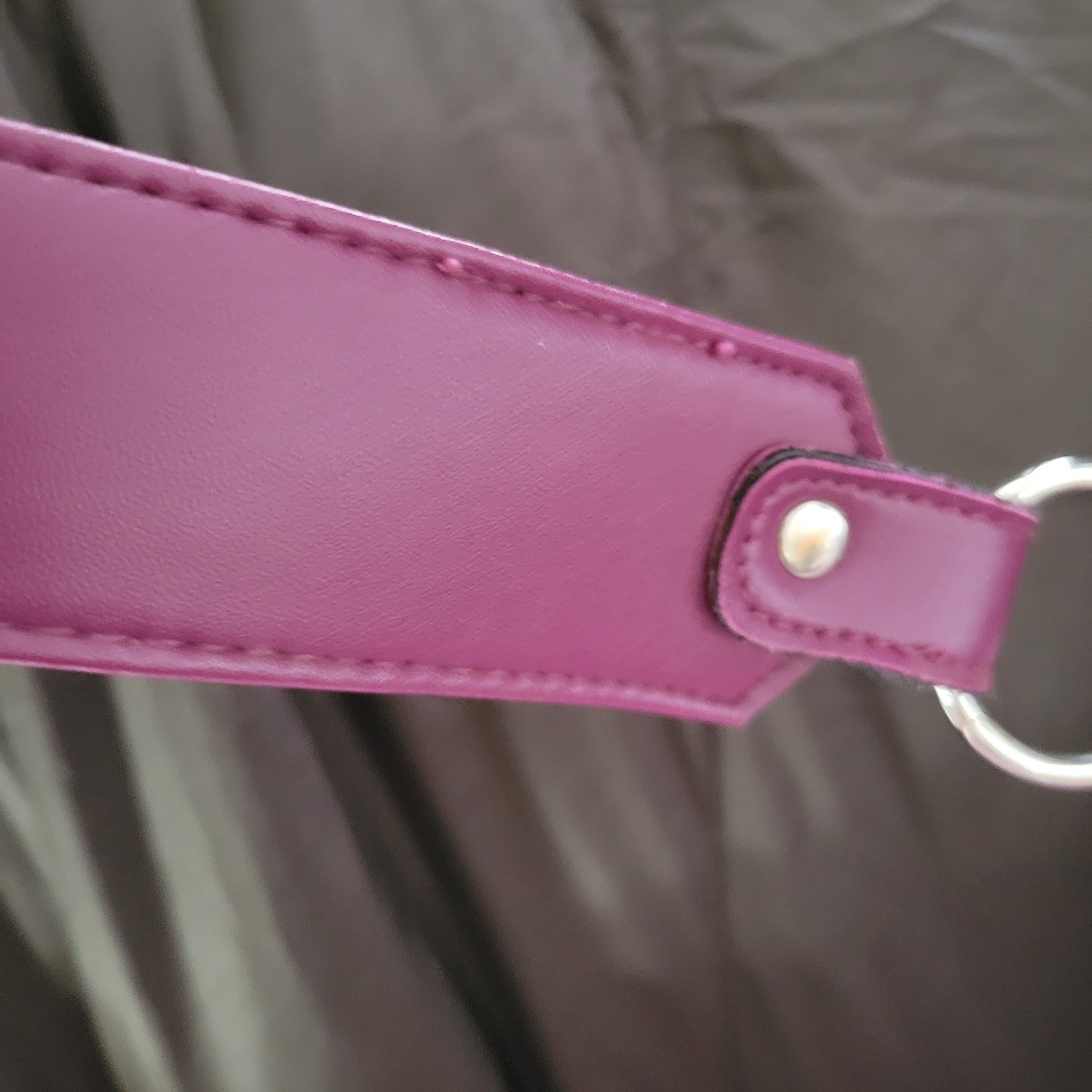 2006 Hello Kitty Pink Velour Shoulder Bag Plum Trim Rose Embroidery Y2K Sanrio