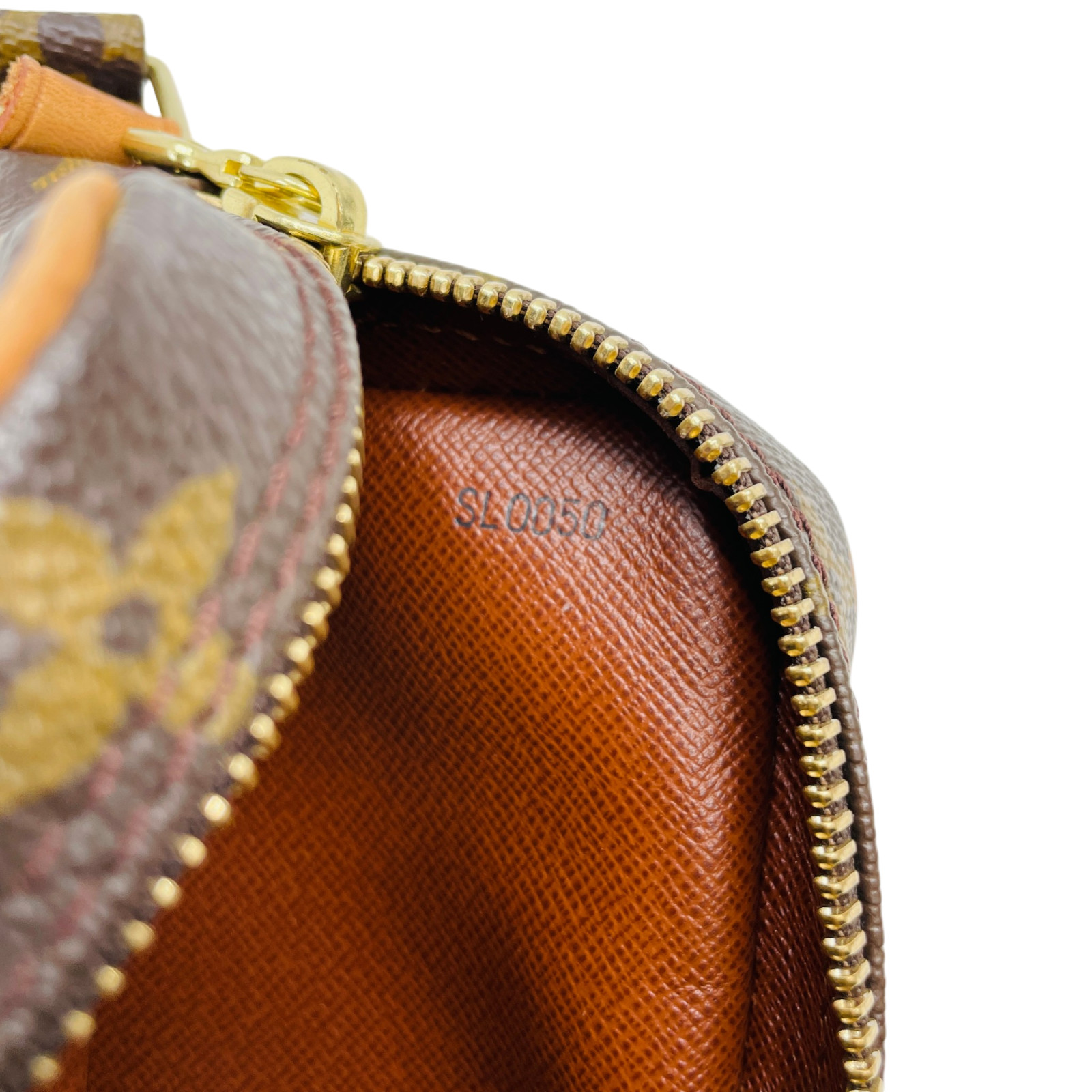 LOUIS VUITTON Danube PM Monogram Canvas Brown Crossbody Shoulder Bag M45266