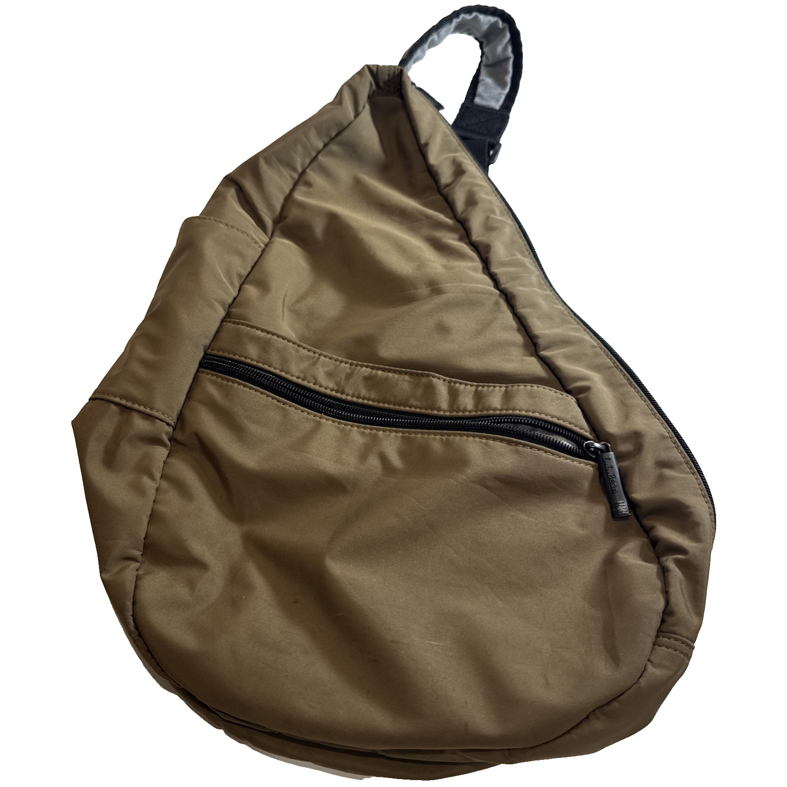 LL Bean Ameribag Healthy Back Bag Nylon Sling Style #0GA32 Adjustable Hiking