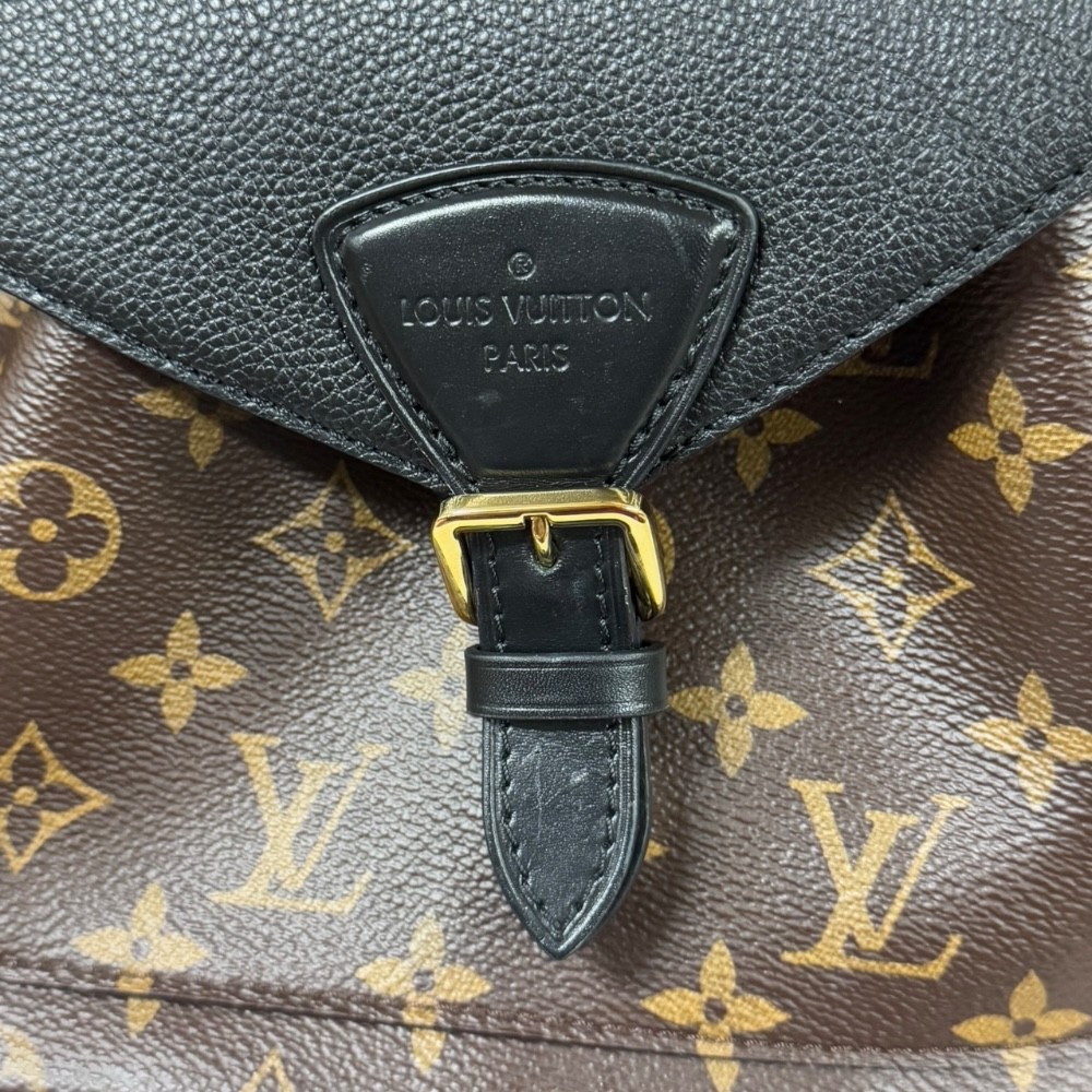 LOUIS VUITTON Backpack M45515 Monogram macacer MontsourisNM PM used