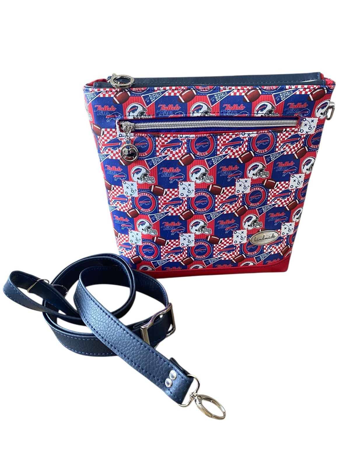 Buffalo Bills premium Custom Printed Vinyl Crossbody – NWT