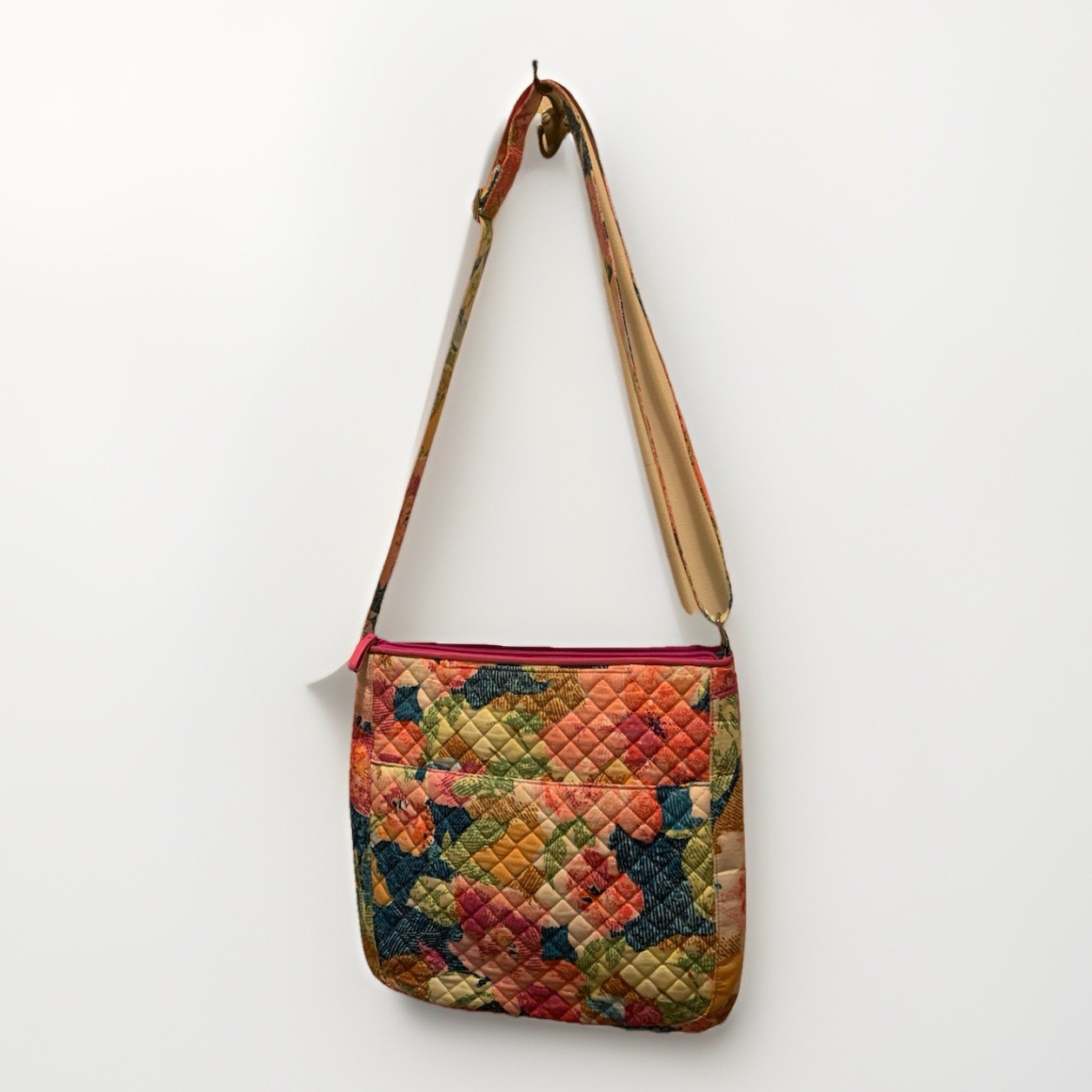 Vera Bradley Crossbody Purse Headly Hipster “Super Bloom”