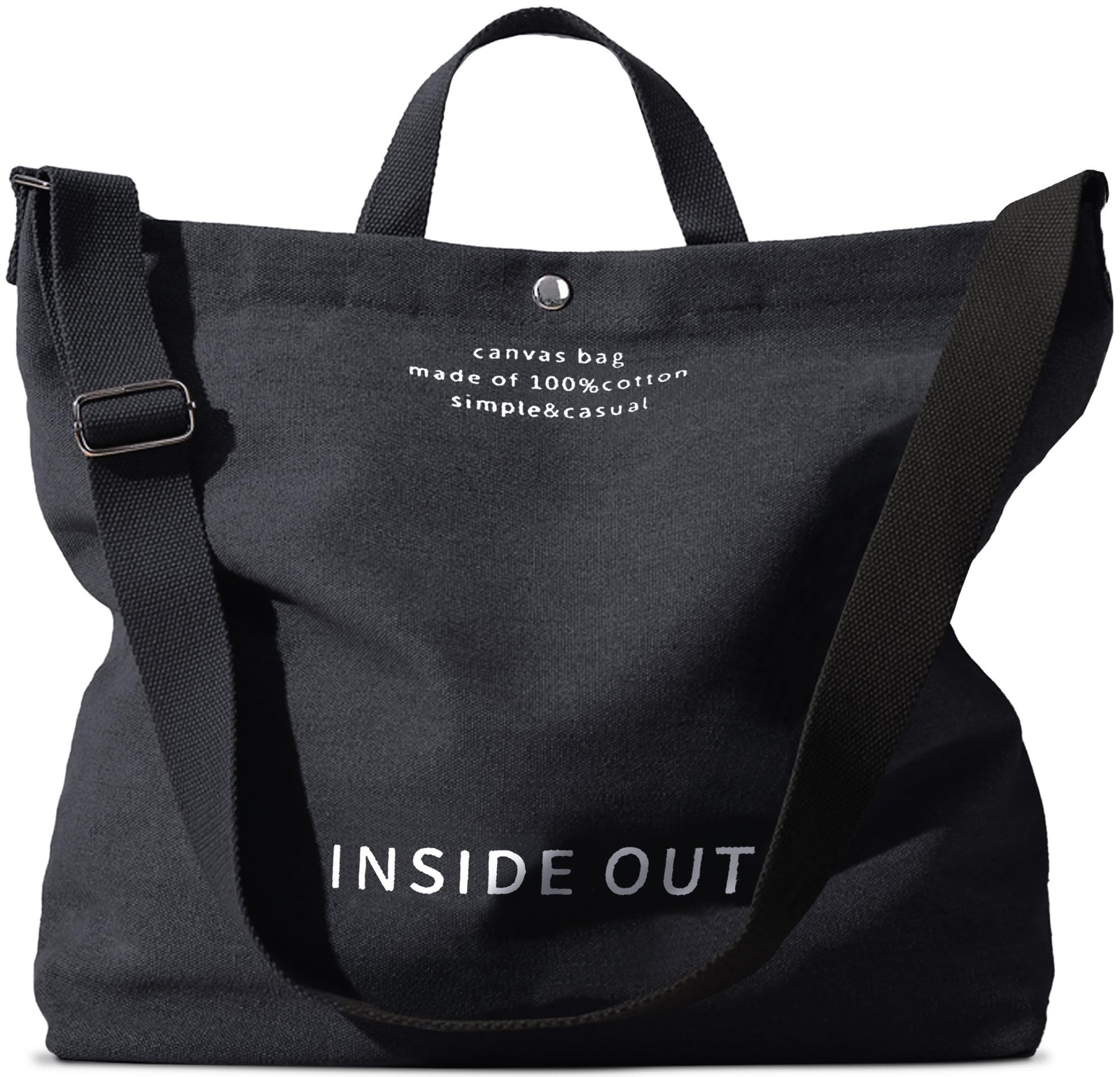 Large Canvas Tote Bag for Women, Fashion Crossbody, Large Capacity Shoulder Bag
