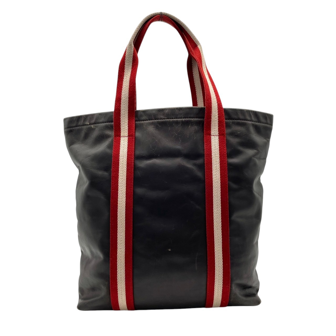 Authentic BALLY Tote Bag Shoulder Bag Leather Brown Large Capacity A4 Vintage