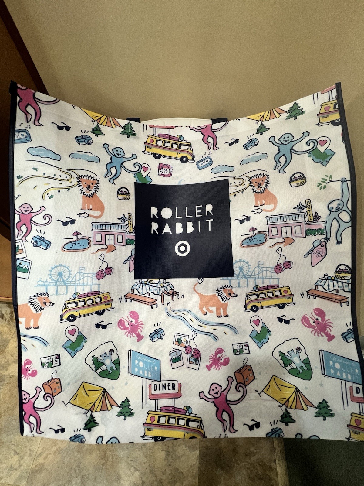 Roller Rabbit Target Exclusive Shopping Bag Tote Ready To Ship