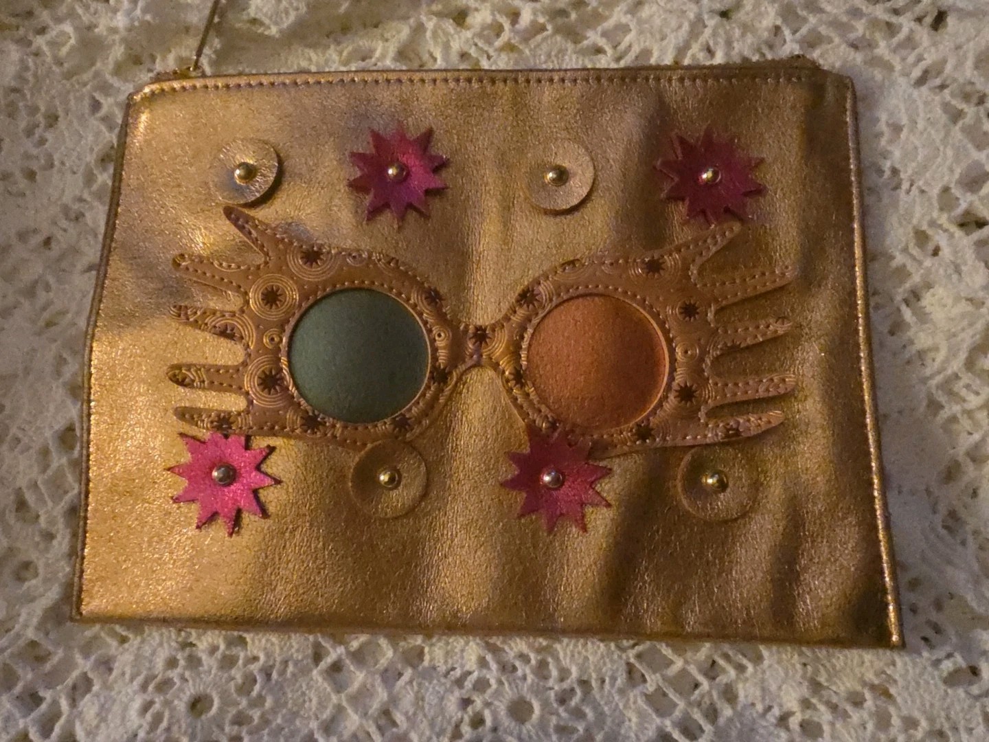 Danielle Nicole Harry Potter Luna Lovegood Clutch Purse Handbag NWT Cosmetic Bag