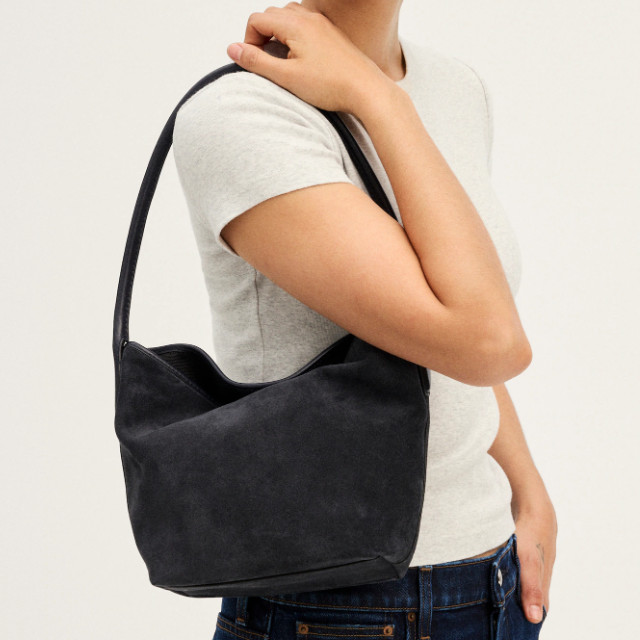 Madewell The Structured Flap Leather Shoulder Bag Crossbody Purse Women