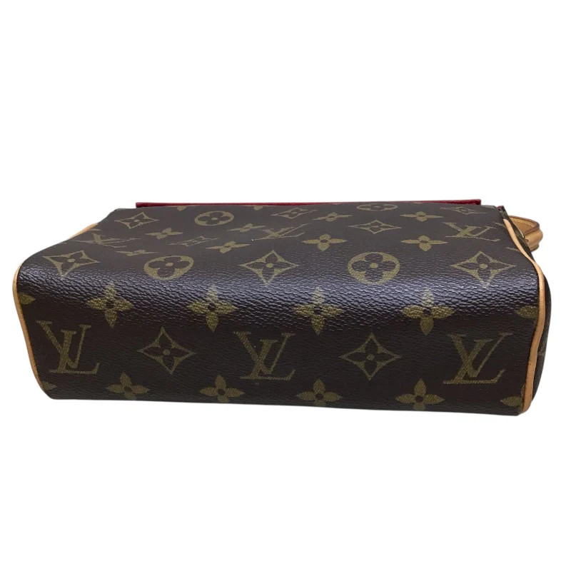 LOUIS VUITTON Recital Brown PVC Handbag M51900 #OKB3465
