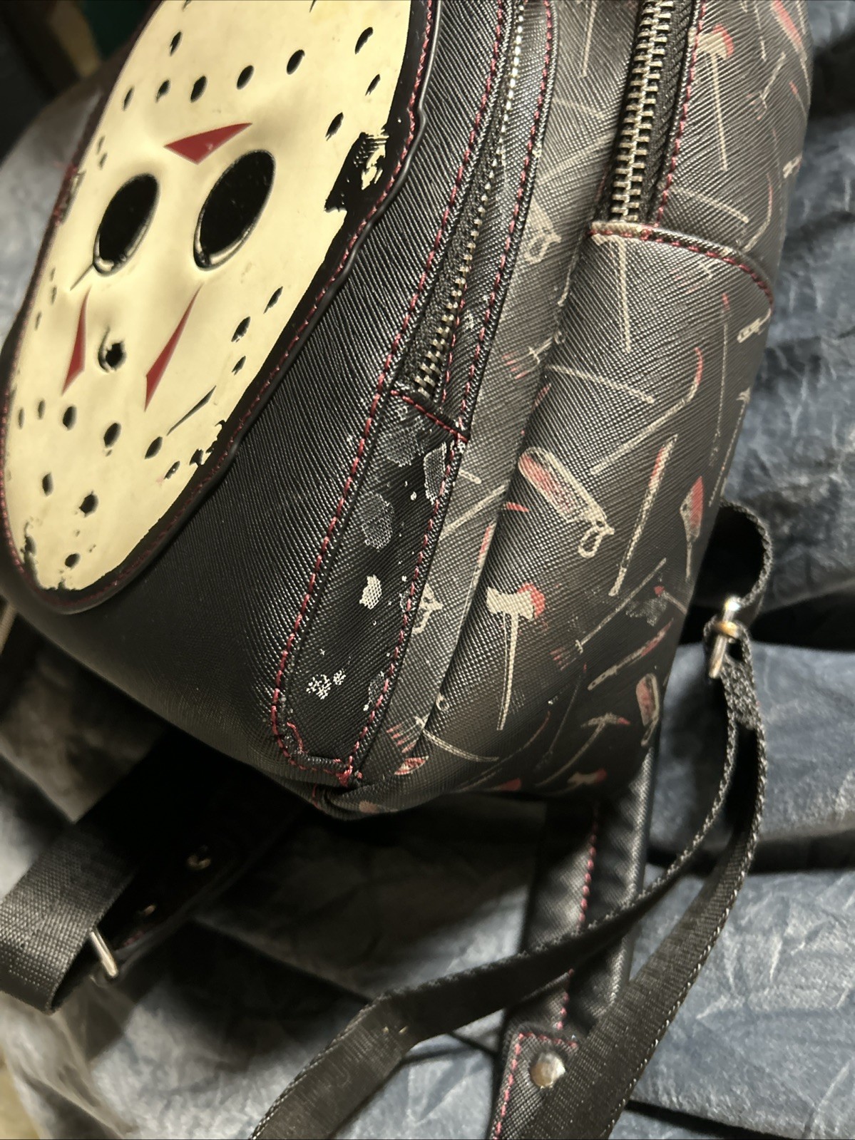 Friday the 13th Jason Voorhees Mini Backpack Horror Bag Loungefly