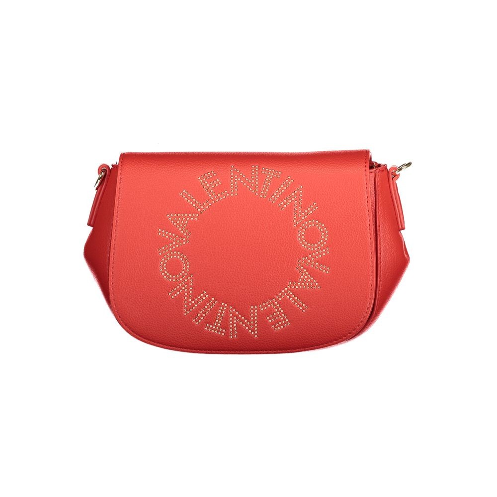 Mario Valentino Rosso Polyurethane Women’s Bag 100% Authentic – VA-24287