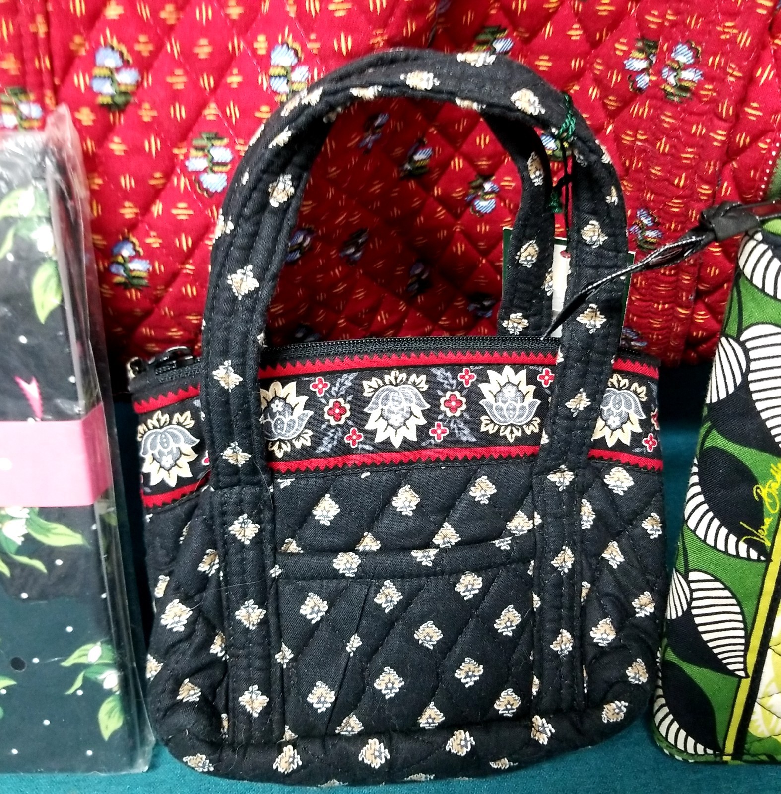NWT EUC Small Vera Bradley Quilted Bag Purse Accessories Lot