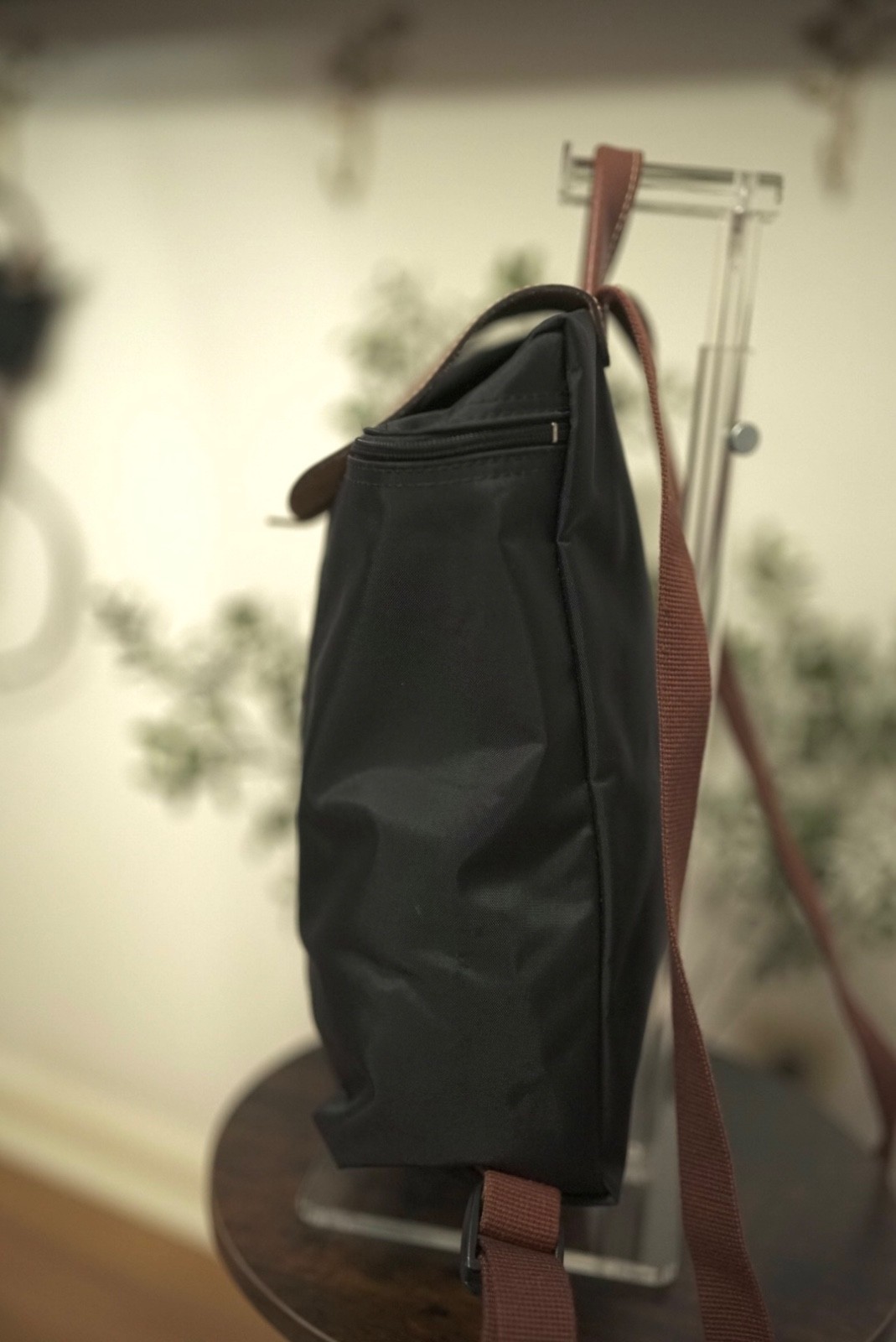 Authentic Longchamp Le Pliage Backpack – Navy (Discontinued Version)