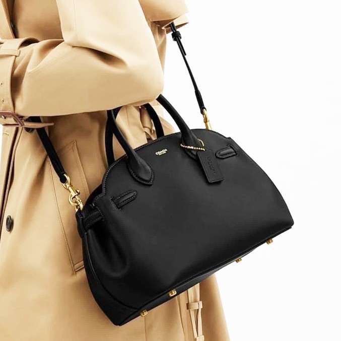 COACH Empire Carryall Bag 28 CU218 Black outlet F/S JP