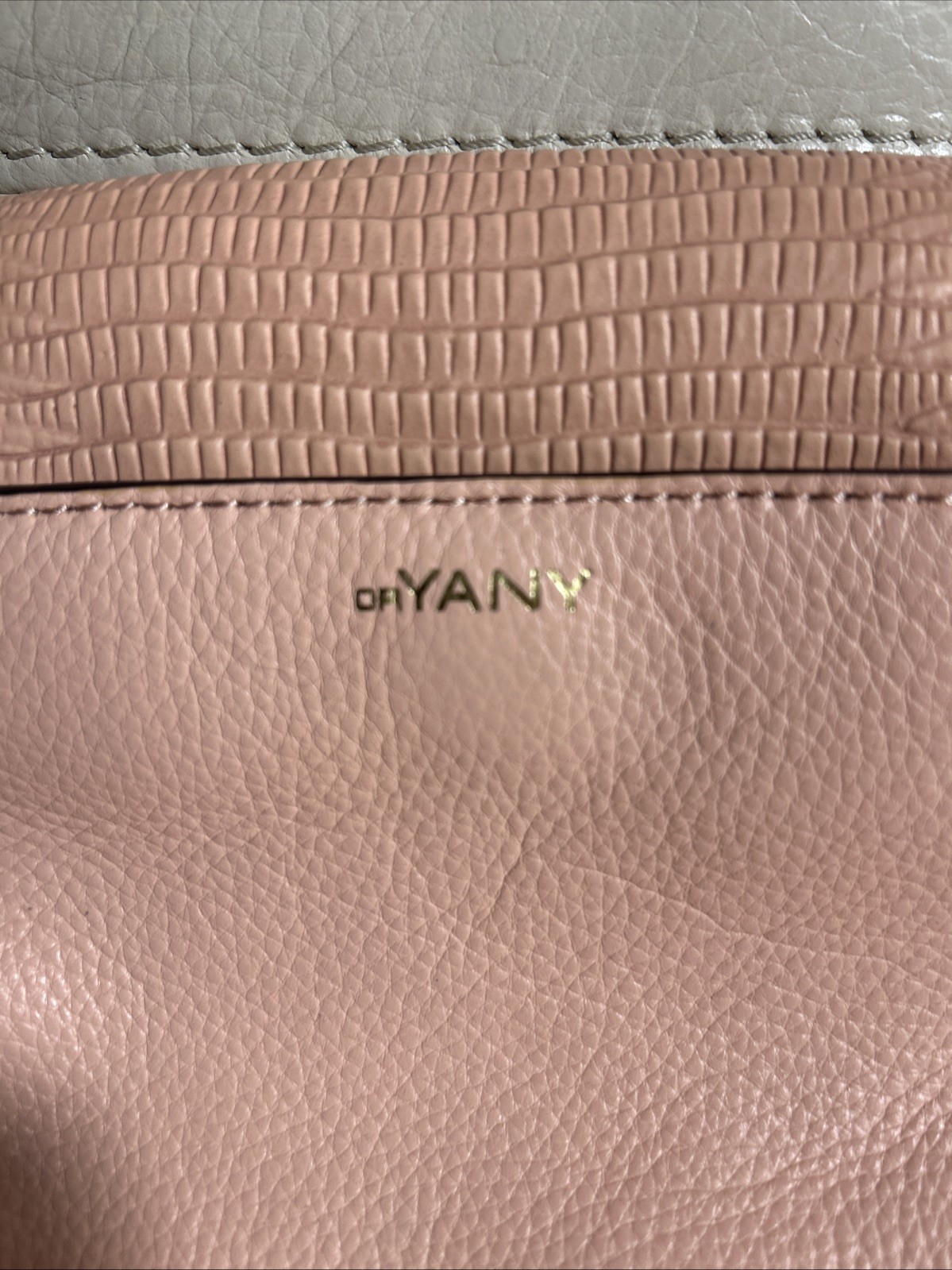 New orYANY Pink Peach Small Crossbody Bag Detachable Strap W Tags Free Ship!