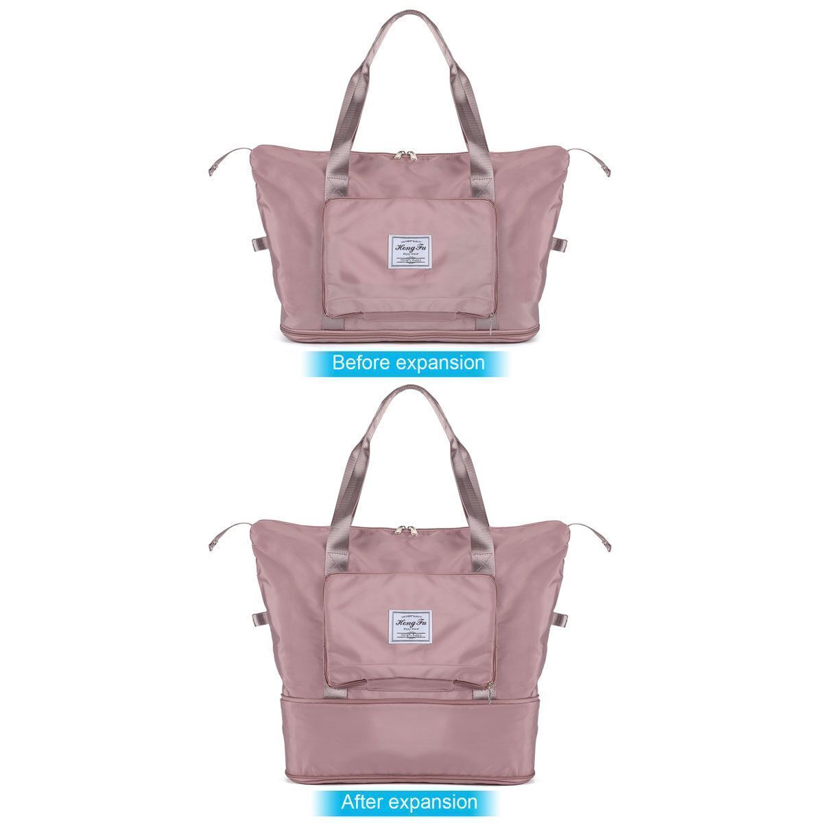 Womens Folding Bags Waterproof Tote Duffle Bag Handbag Large Capacity Travel USA