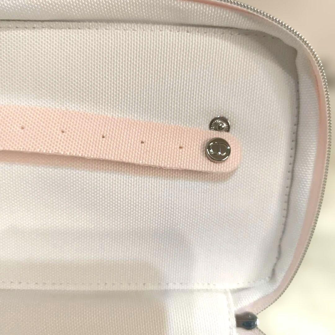 Dior Beauty Pouch Pink CD Logo Pouch 20cm x 11cm x 5.7cm