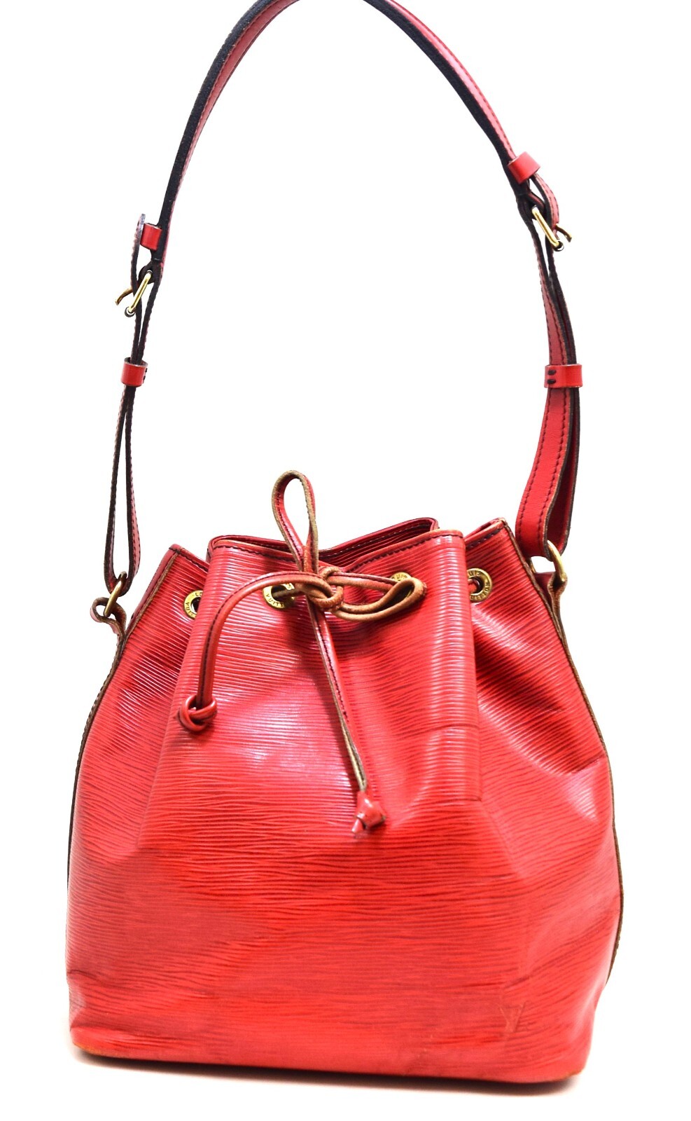 Auth Louis Vuitton Petit Noé Shoulder Bag Epi Leather M44107 LV 50992