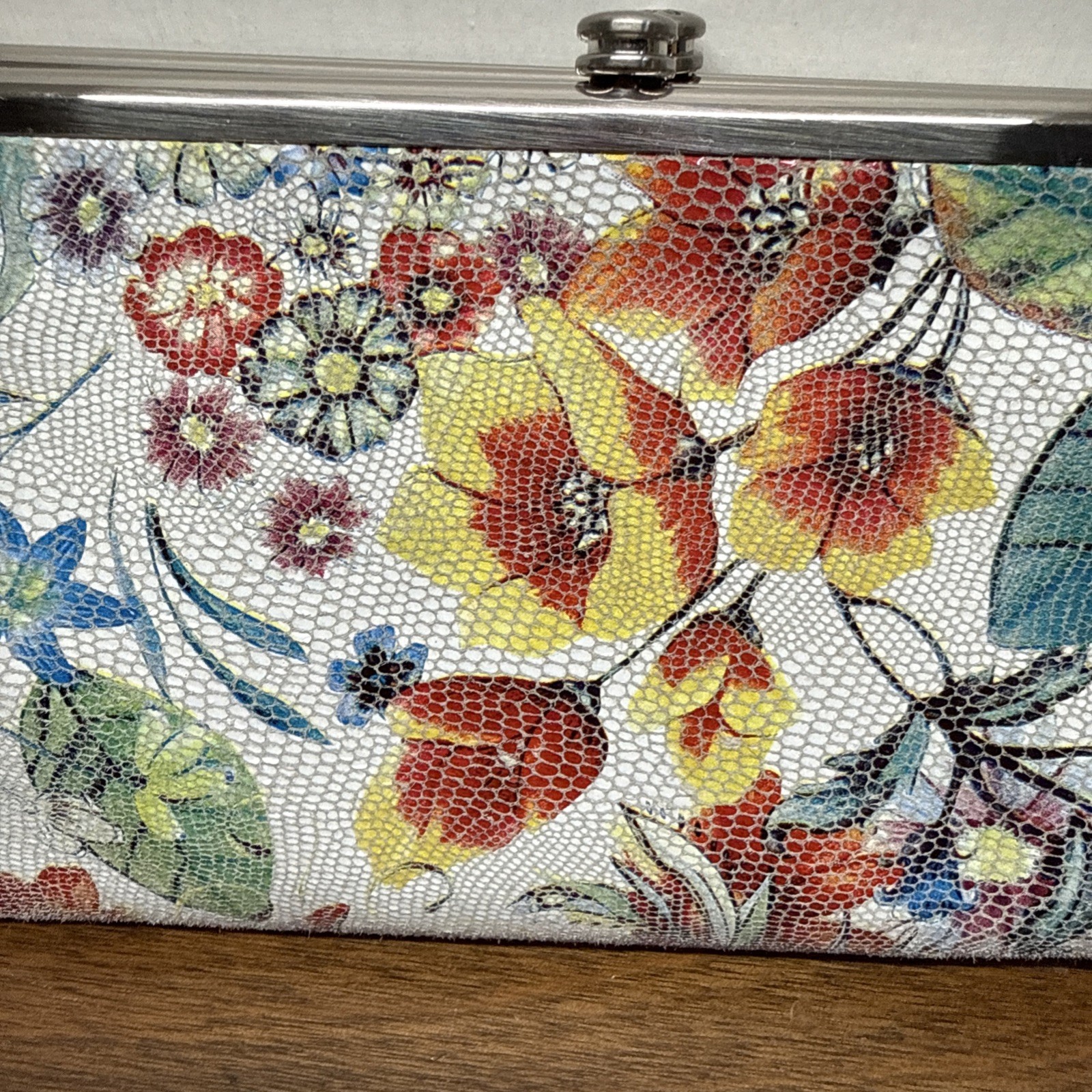 Hobo Lauren Botanical Double Frame Clutch