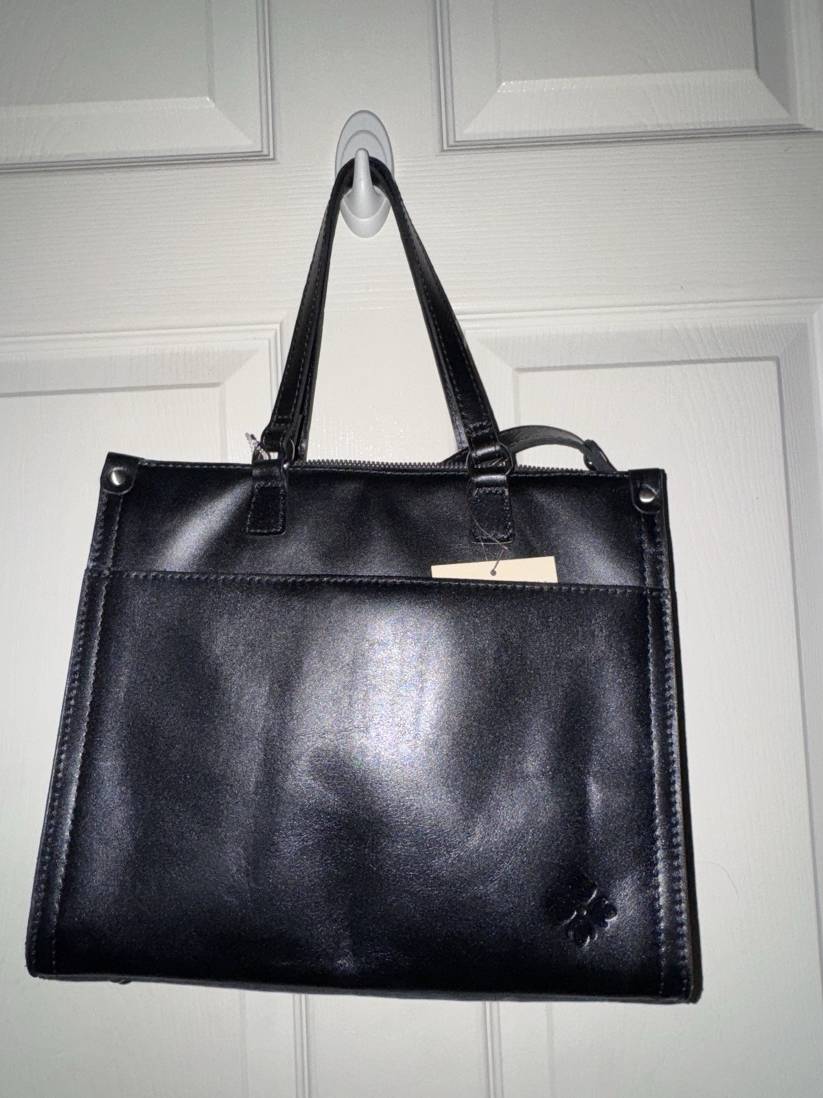 Patricia Nash Rose Tooled Leather Ava Tote Bag. NEW