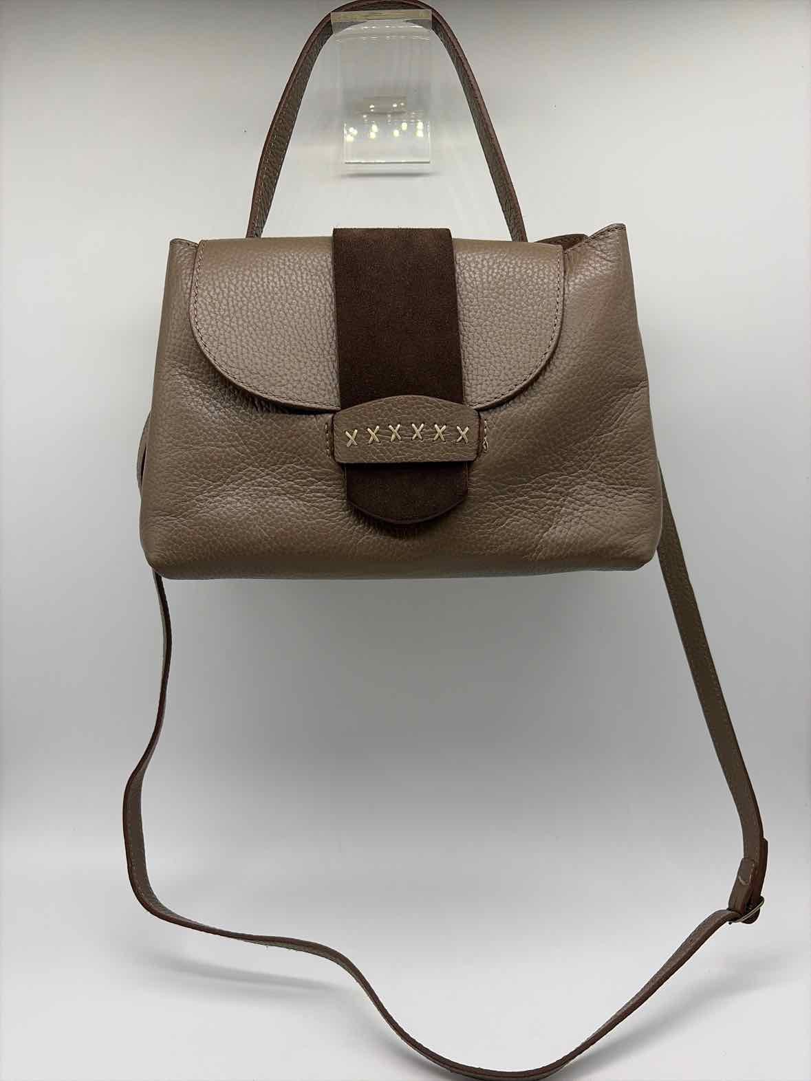 Vera Pelle Grey Crossbody Crossbody