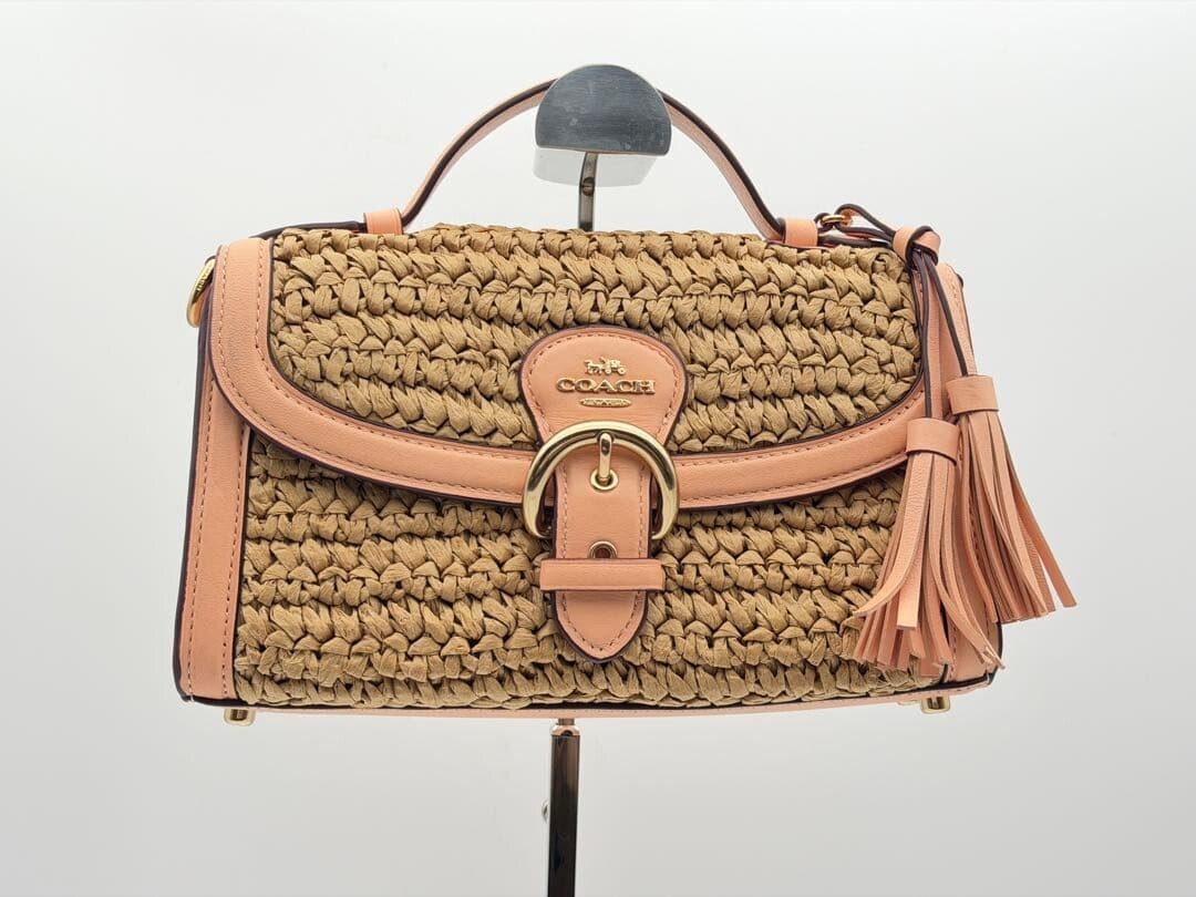 COACH Kleo Top Handle Bag Authentic From Japan