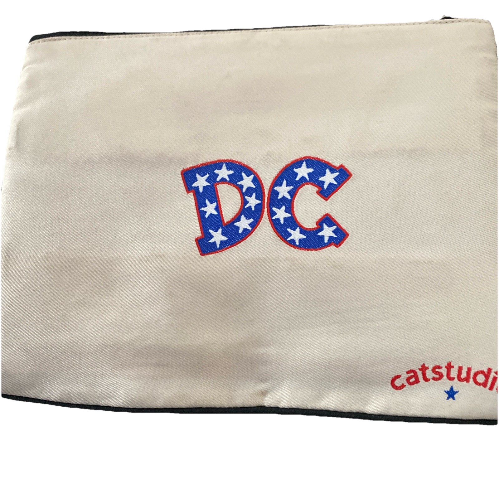 Catstudio Washington DC State Purse Zip Pouch Bag Coin We The People Dem Gop Zoo
