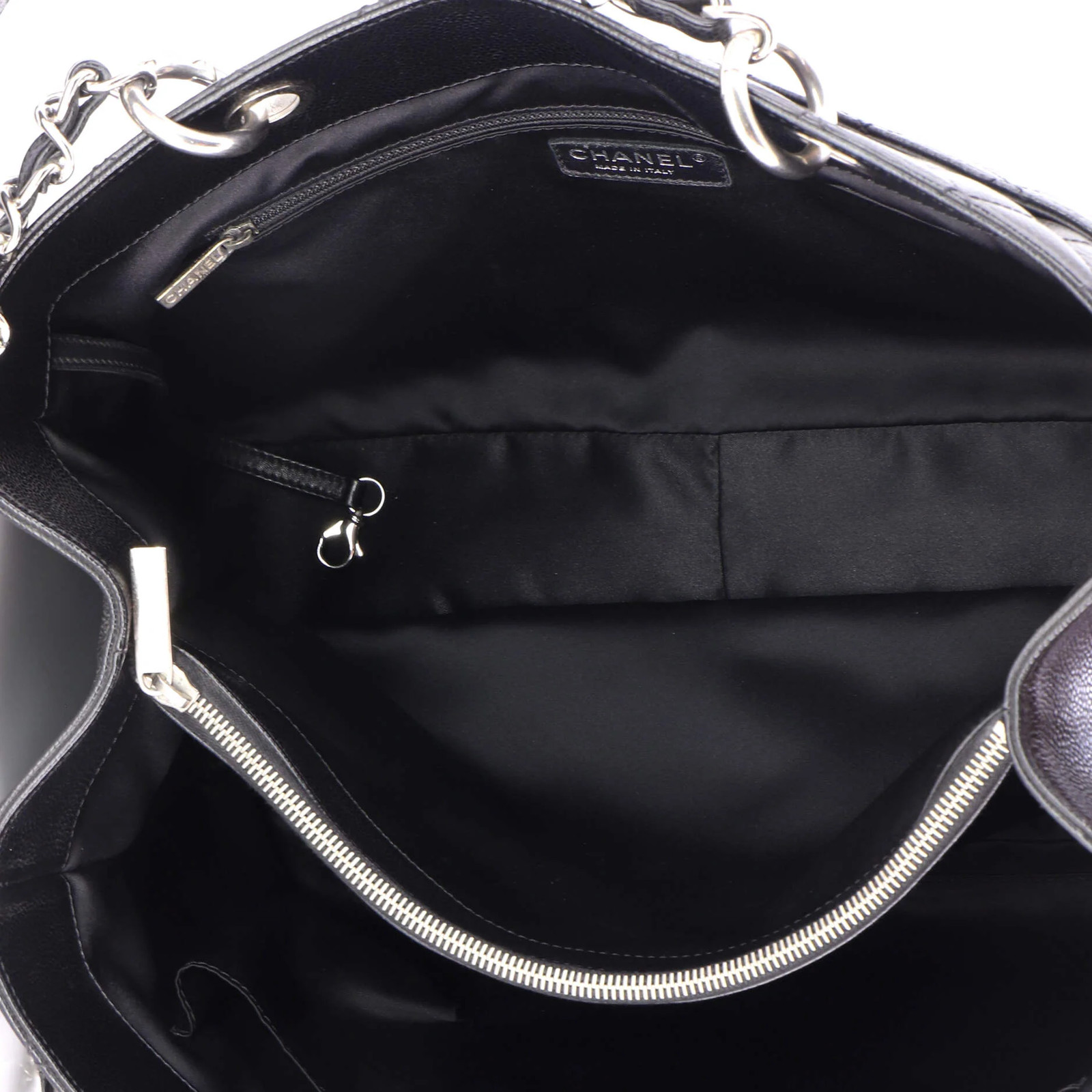 Chanel Grand Shopping Tote Quilted Caviar XL